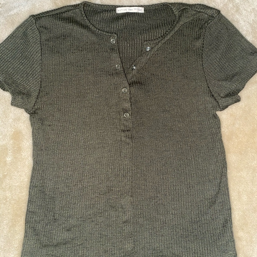 green shirt